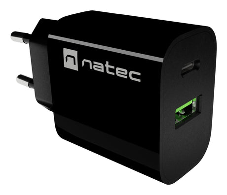 EAN 5901969450163 - NATEC NUC-2397 cargador de dispositivo móvil Universal Negro Corriente alterna Carga rápida Interior imagen 6
