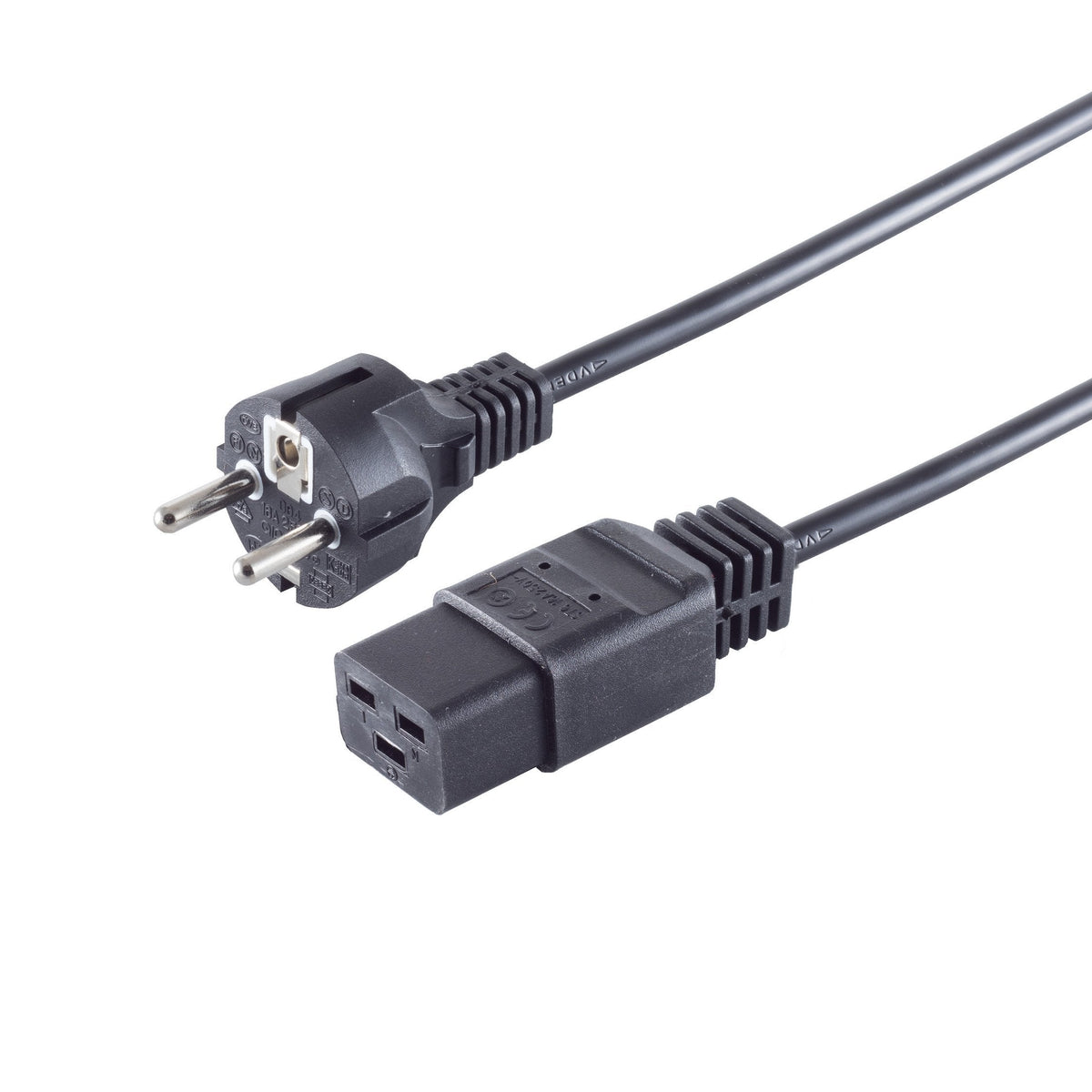 S-Impuls Cable De Alimentación 16a Schuko An Kaltgertebuchse Cee7 7-C19 3,0m