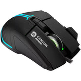 Raton Canyon Gaming Fortnax Gm-636 20000 Dpi Rgb 9 Keys Bk Retail