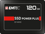 Disco Ssd Emtec 120gb X150 3d Nand 2.5 Sata Iii 500mb/Sec Ecssd120gx150