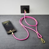 EAN 4034303037193 - Intenso Handykette als Lade- + Datenkabel USB-C bis 1,65m neon pink cable USB USB C Rosa imagen 8