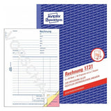 Avery Zweckform Rechnungsformular - 40 Hoja - A5 (148 X 210 Mm)
