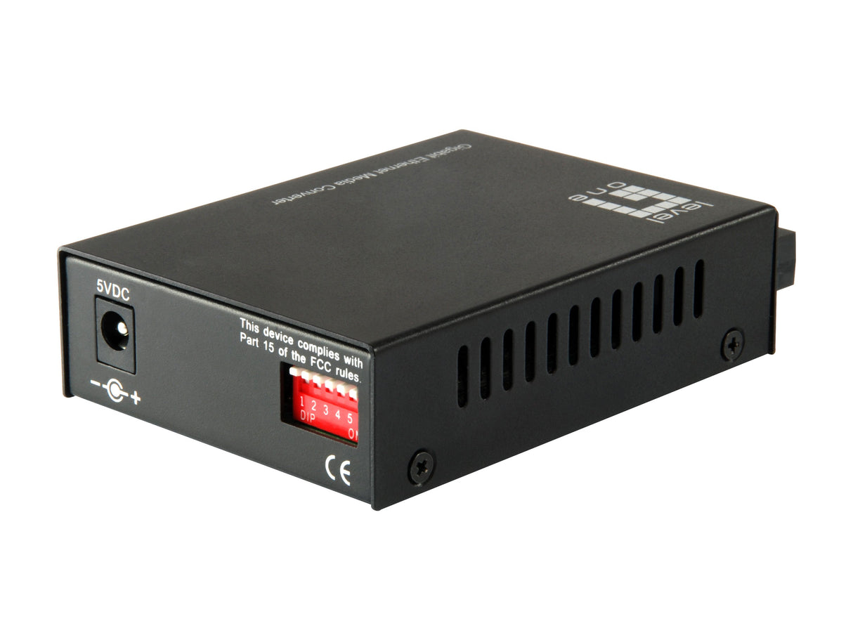 EAN 4015867207796 - LevelOne GVT-2002 convertidor de medio 1000 Mbit/s 1310 nm Monomodo Negro imagen 2