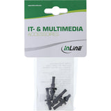 Desacoplador De Vibraciones De Ventiladores Inline Paquete De 4 Uds. Para Ventiladores De 60 Mm A 120 Mm