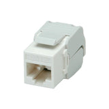Roline Cat.6 (Class E) Keystone, Ungeschirmt, Werkzeuglos, Weiss