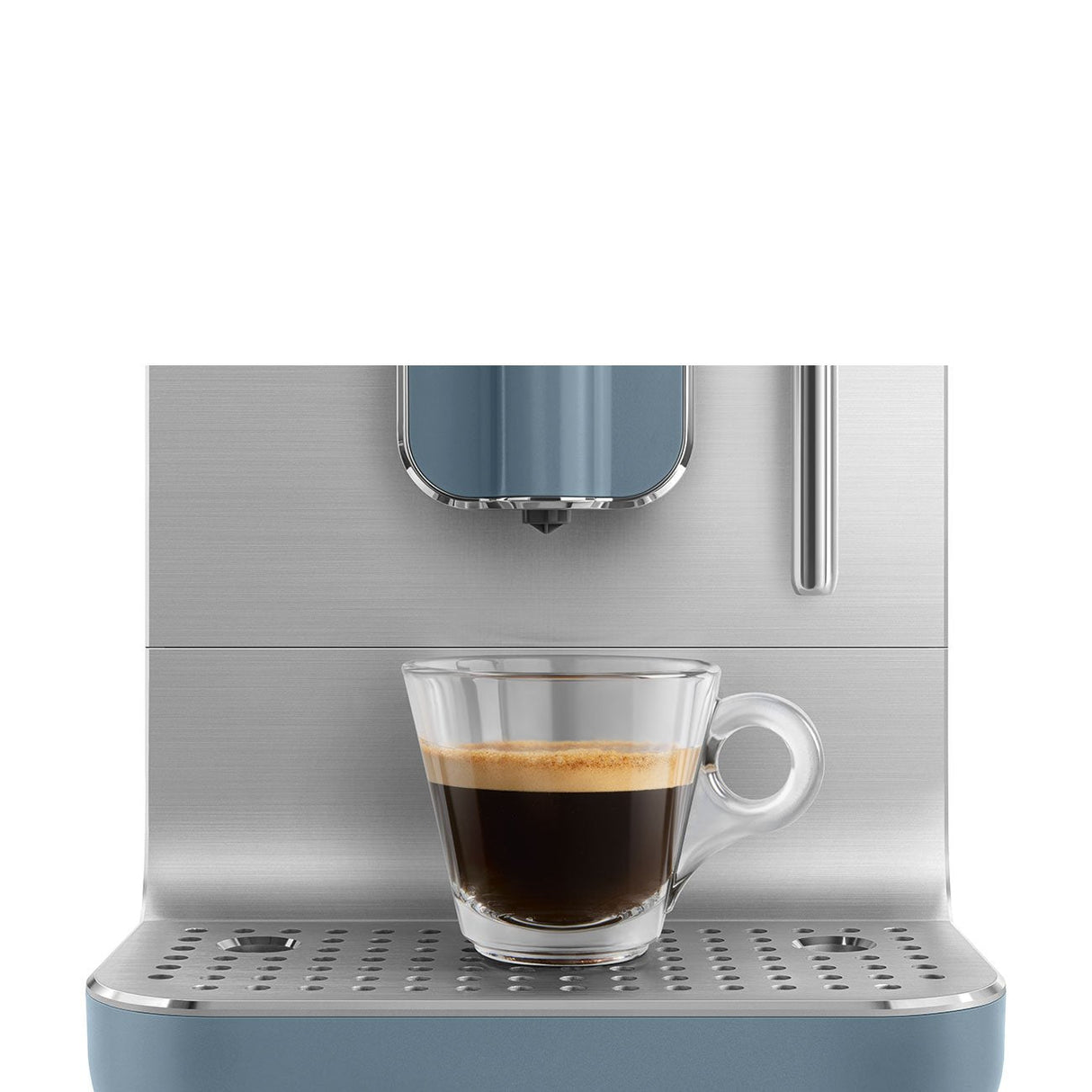 Smeg Espressomaschine Bcc12sbmeu, Dampfdüse, Mahlwerk, Thermoblock, 1.4l Tank