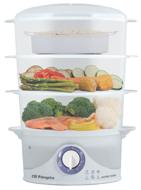 EAN 8436044535499 - Orbegozo CO 4015 vaporizador 3 cesta(s) Encimera 800 W Blanco imagen 1