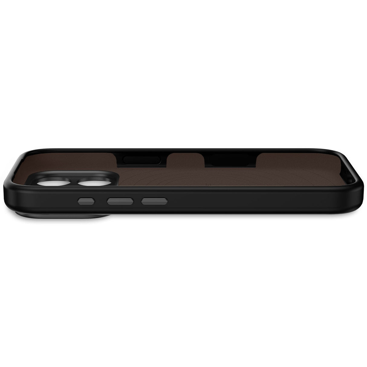 Decoded Silicone Backcover Apple Iphone 17 Pro Max Phantom Black Funda Para Iphone 17 Pro Max 17,5 Cm (6.9") Negro