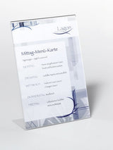 Durable Soporte Para Etiqueta - Desktop - Para A4 - Transparente (Paquete De 2)
