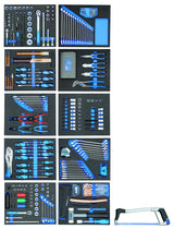 Carro De Herramientas Gedore 2005-Ts-308 Azul/Negro, Incluye 308 Herramientas 2980304