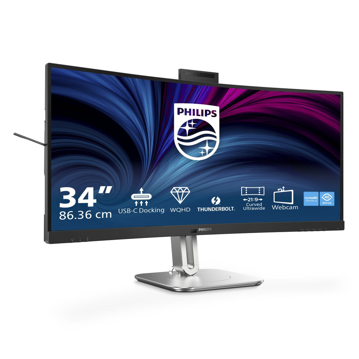 EAN 8712581804633 - Philips 6000 series 34B2U6603CH/00 pantalla para PC 86,4 cm (34") 3440 x 1440 Pixeles Wide Quad HD LCD Gr imagen 1