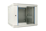 Extralink 9u 600x600 Azh Gris  Armario Rackmount Montaje En La Pared, Tipo Swing