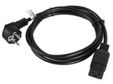 EAN 5901969409796 - Lanberg CA-C19C-10CC-0018-BK cable de transmisión Negro 1,8 m CEE7/7 C19 acoplador imagen 2