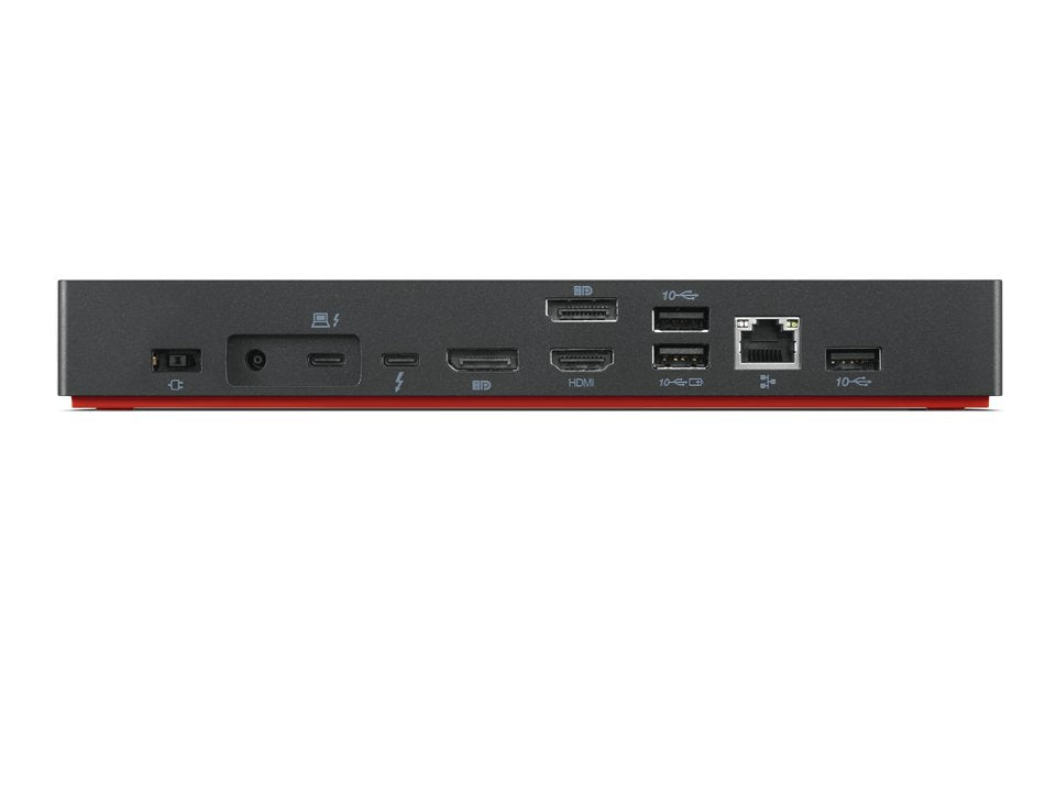 EAN 5704174859543 - Lenovo 40B00300DK base para portátil y replicador de puertos Alámbrico Thunderbolt 4 Negro, Rojo imagen 6