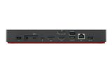 EAN 5704174859543 - Lenovo 40B00300DK base para portátil y replicador de puertos Alámbrico Thunderbolt 4 Negro, Rojo imagen 6