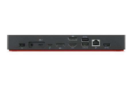 EAN 0195348677479 - Lenovo 40B00300UK base para portátil y replicador de puertos Alámbrico Thunderbolt 4 Negro, Rojo imagen 6