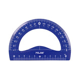 Milan Kit De 4 Reglas Flex&Resistant Azul Translucido