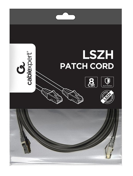 EAN 8716309120647 - Gembird PP8-LSZHCU-BK-2M cable de red Negro Cat8 S/FTP (S-STP) imagen 2