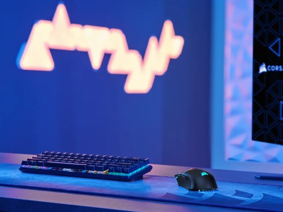 Raton Corsair Inalambrico Gaming Nightsabre Rgb Bt Optico Negro Ch-931b011-Eu