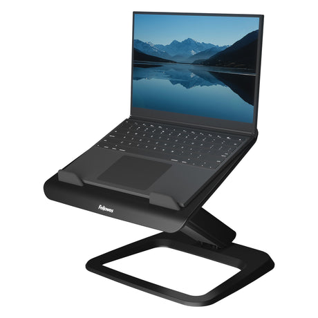 EAN 0043859796052 - Fellowes Hana LT Laptop Support Black Soporte para ordenador portátil Negro 48,3 cm (19") imagen 1