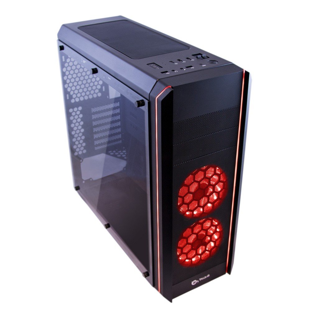Caja Pc Talius Atx Gaming Daemon Led Rgb Usb 3.0