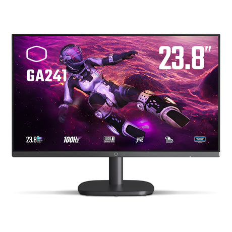 EAN 4719512137604 - Cooler Master Gaming GA241 pantalla para PC 60,5 cm (23.8") 1920 x 1080 Pixeles Full HD LCD Negro imagen 1