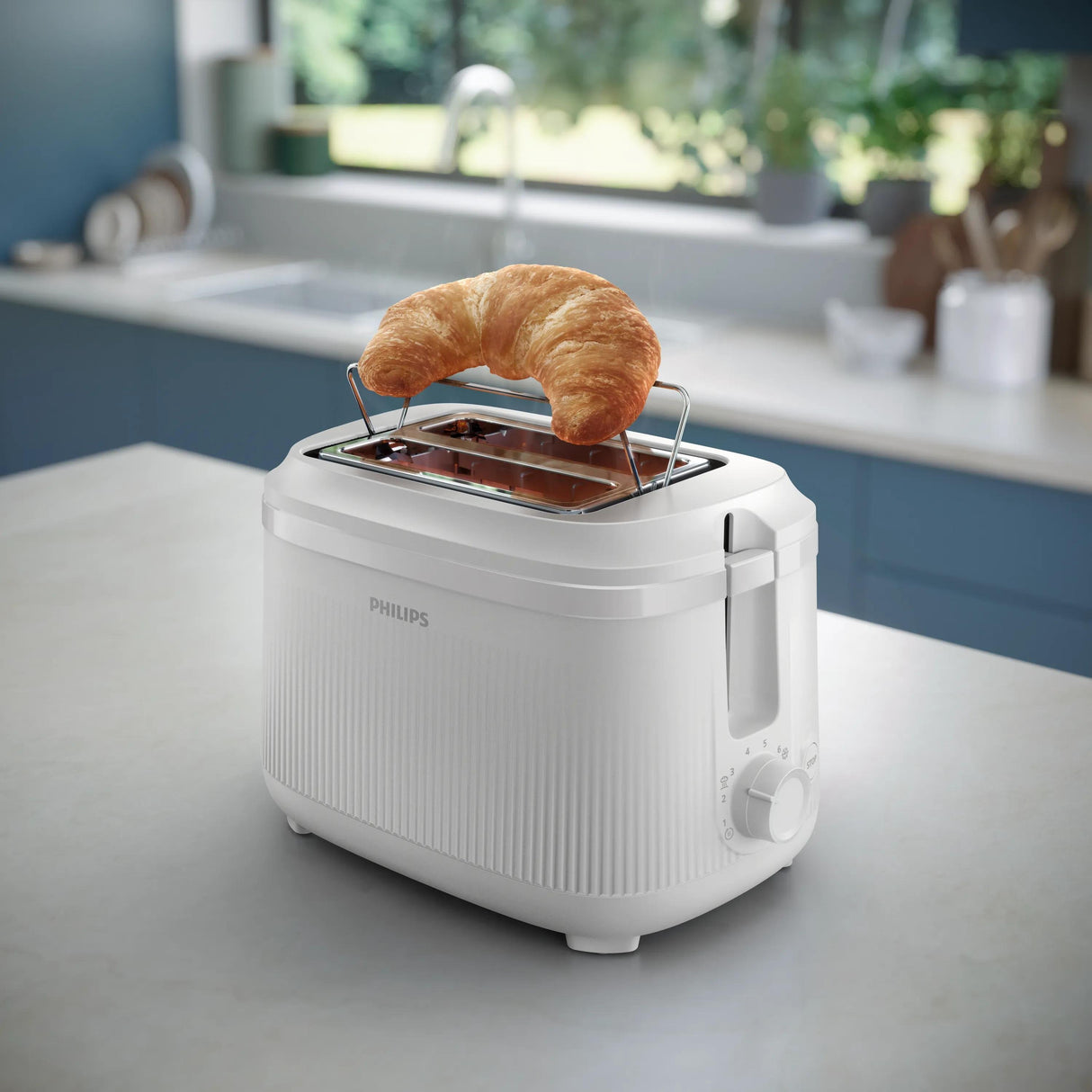 EAN 8720389041266 - Philips 3000 series HD2511/00 tostadora 8 2 rebanada(s) 900 W Blanco imagen 4