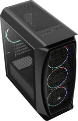 Caja Pc Aerocool Aero One Mini Eclipse Black 2*Usb 3.0 Hd Audio+Mic  Soporta Refrigeración Líquida Micro Atx/ Mini Itx