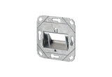 EAN 4250184157717 - METZ CONNECT 130B20D21200KE placa de pared y cubierta de interruptor Metálico imagen 1