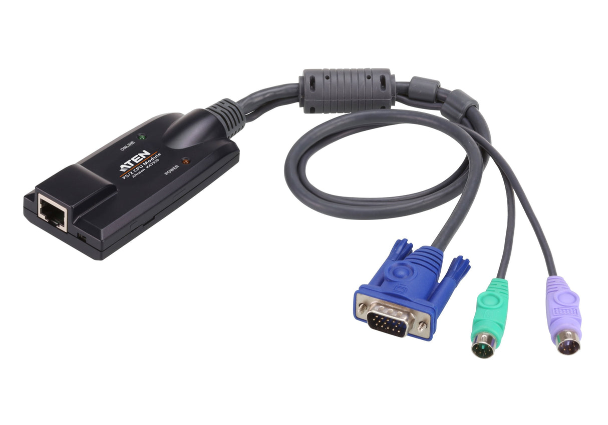 Aten Ka7520 Cable Para Video, Teclado Y Ratón [Kvm] Negro
