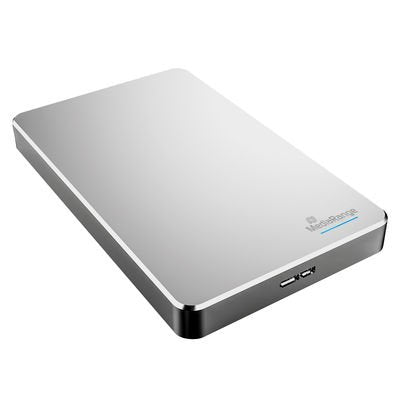 Mediarange Usb 3.0 Hdd 1tb Disco Duro Externo 1000 Gb Plata