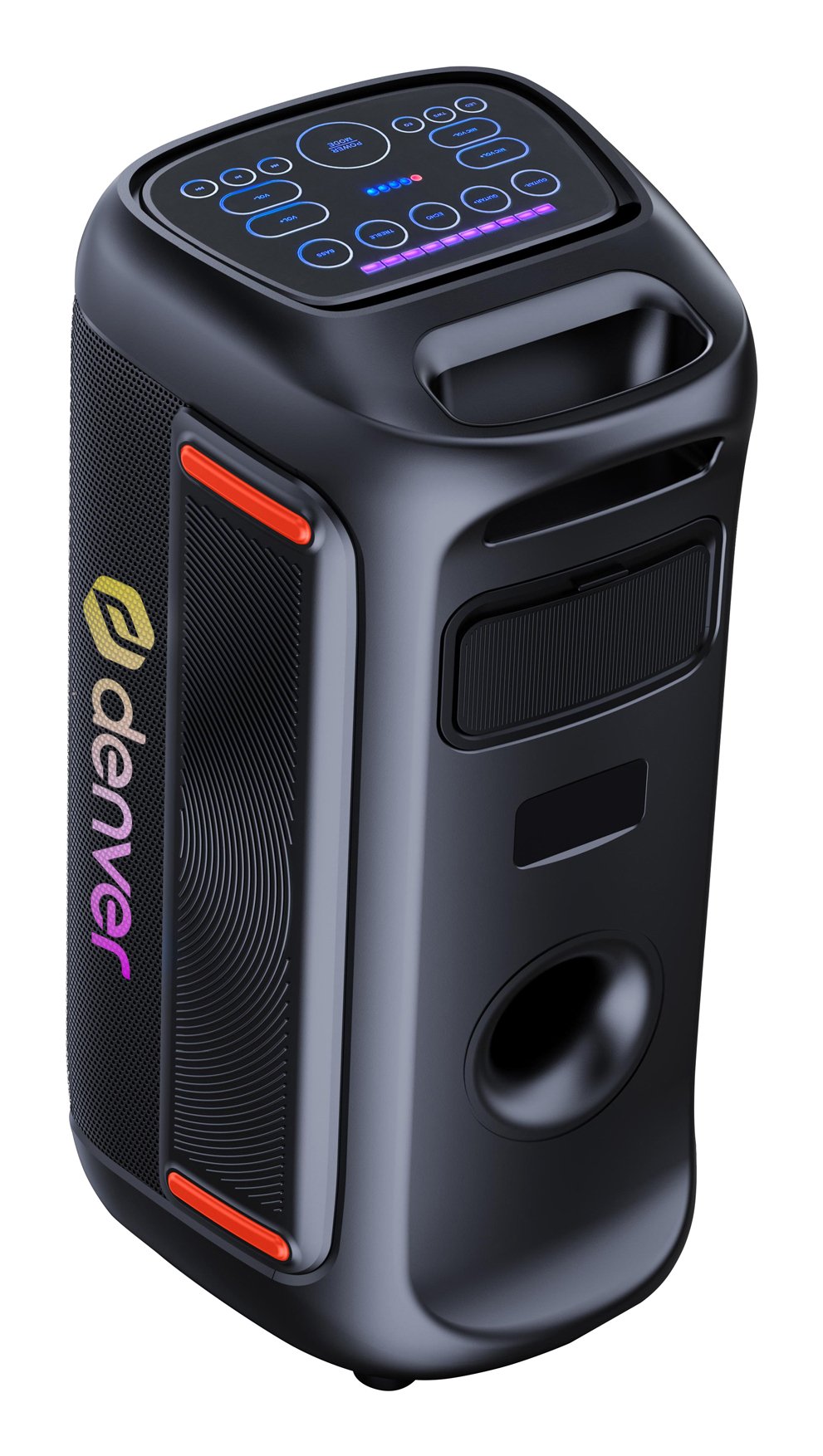 Altavoz De Fiesta Denver Bps-370 Bluetooth Con 100w De Potencia