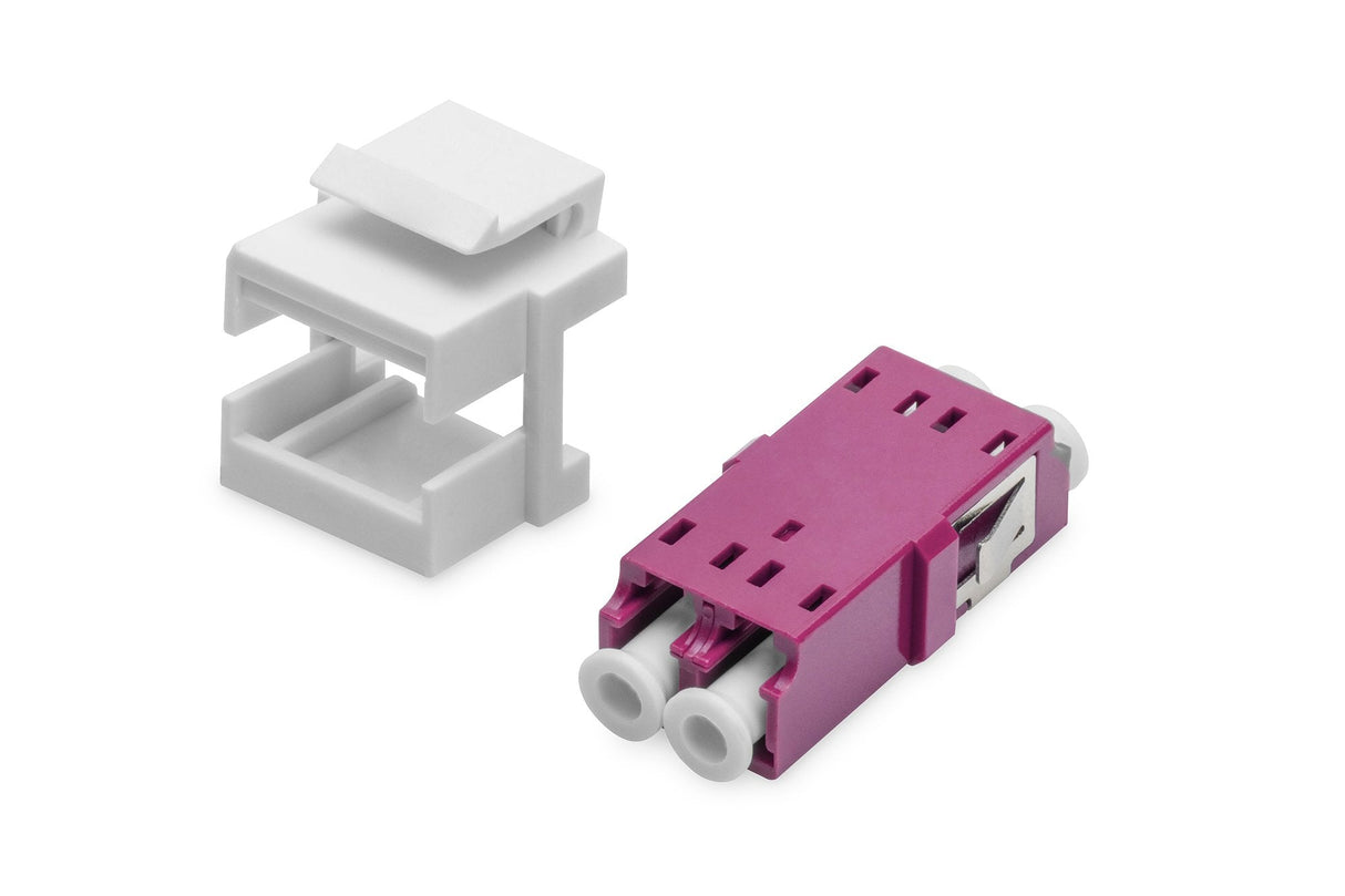 Digitus Dn-96019-1-K Adaptador De Fibra Óptica Lc/Lc Multimode-Om4 Dupl