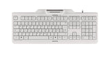 EAN 4025112083501 - CHERRY KC 1000 SC teclado Oficina USB QWERTY Inglés de EE. UU. Gris imagen 1