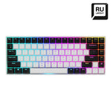 Sharkoon Skiller Sgk50 S3, Teclado De Juegos White, Ru-Layout, Gateron Yellow 4044951039678