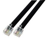 Efb Modularcable Schwarz, 2 X Rj11 (6 4) Stecker, 1:1, 0,2 M