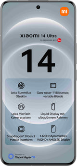 EAN 6941812773406 - Xiaomi 14 Ultra 17,1 cm (6.73") SIM doble 5G USB Tipo C 16 GB 512 GB 5000 mAh Blanco imagen 2