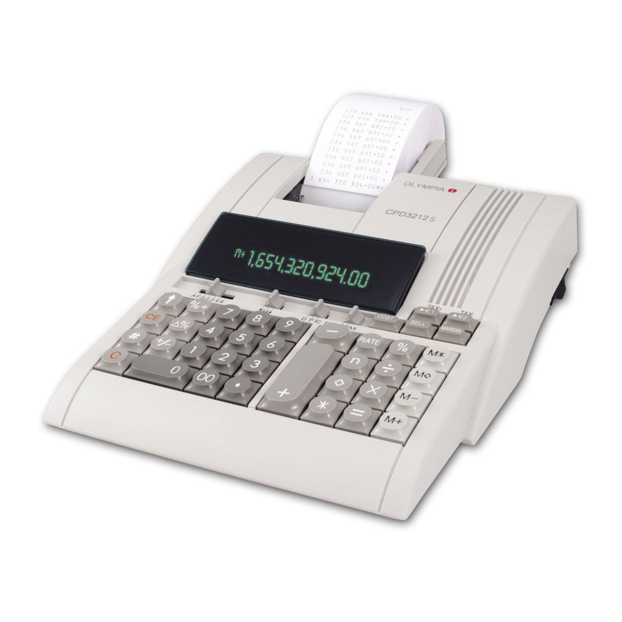 Calculadora De Sobremesa Olympia Cpd 3212t Con Impresora