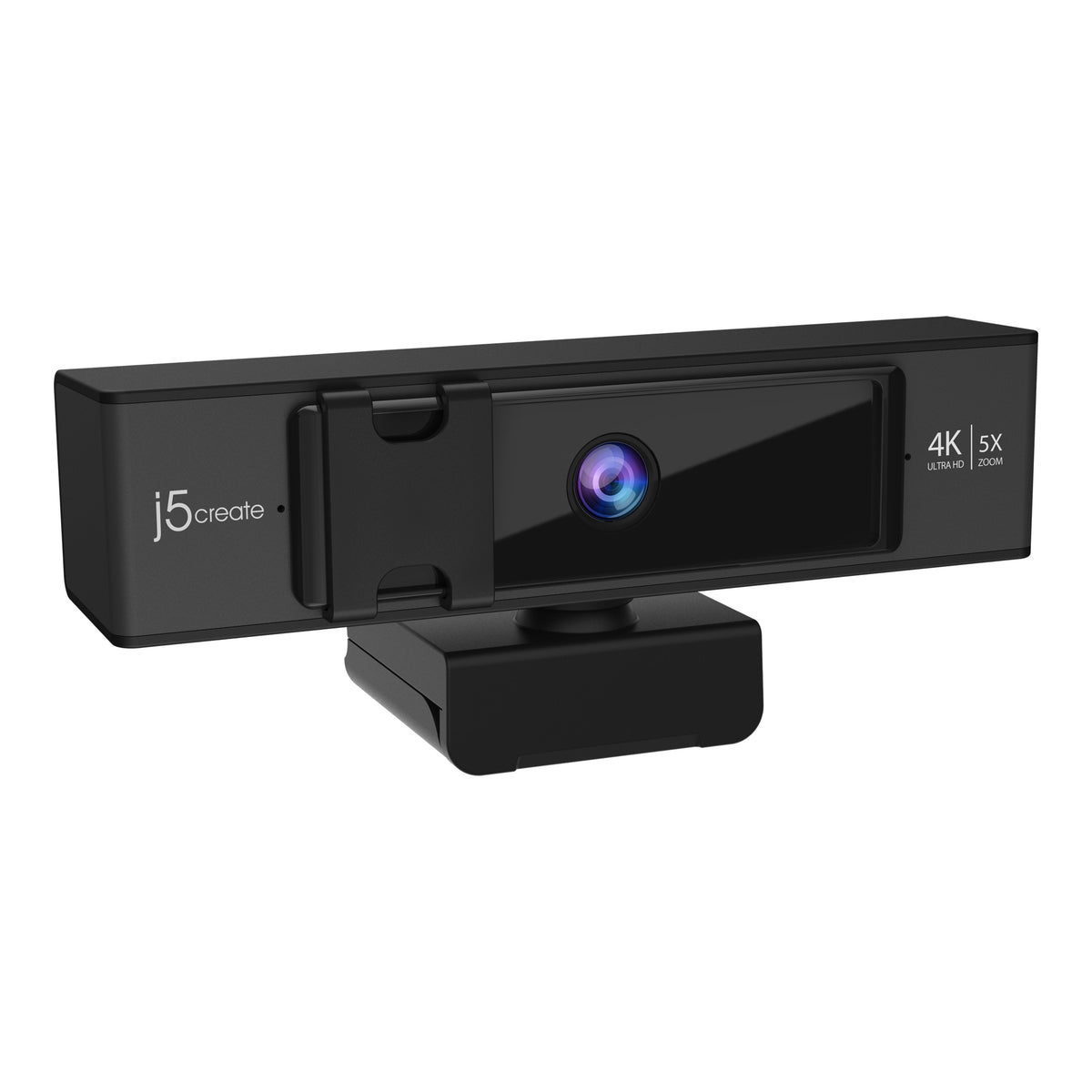 J5create Jvcu435-N Cámara Web Usb 4k Ultra Hd Con Control Remoto Con Zoom Digital De 5x