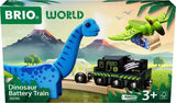 Brio World World World Dinosaur Battery Zug, Play Vehicle 63609600