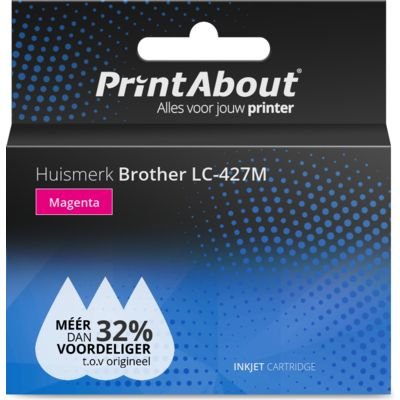 EAN 0616985792481 - PrintAbout LC-427M cartucho de tinta Compatible Magenta imagen 1
