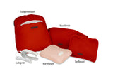 Unold 86023  Wärmi Premium Set Elektrische Wärmflasche     Rot