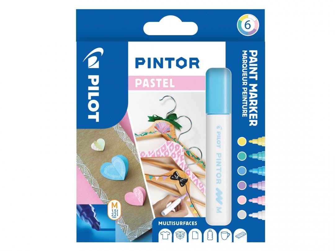 Pilot Pen Pintor Kreativmarker 4.0 - 12.0 Mm Multicolor