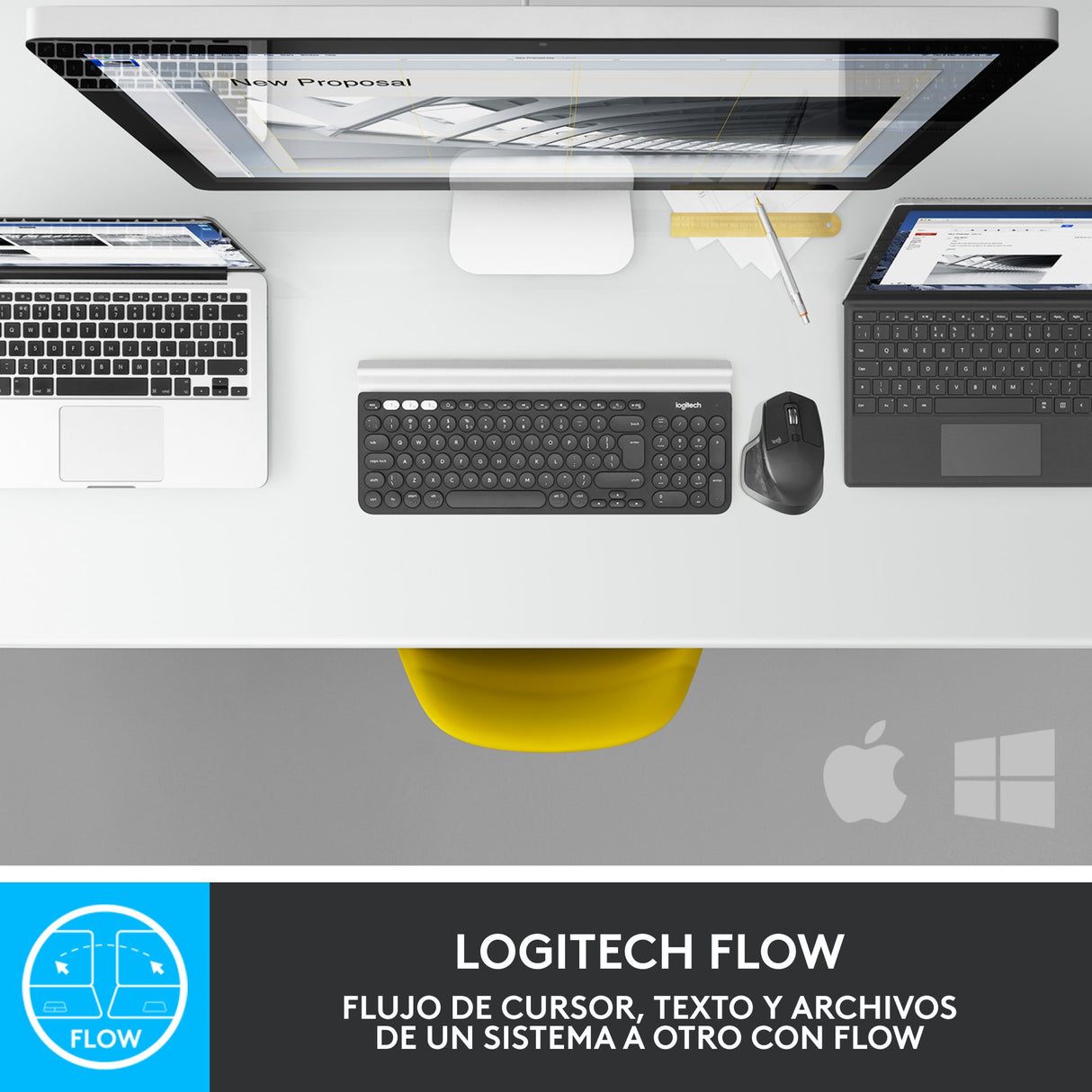 EAN 5099206118089 - Logitech MX Master 2S ratón Oficina mano derecha RF Wireless + Bluetooth Laser 4000 DPI imagen 7