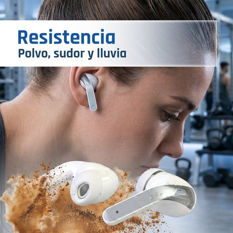 EAN 8435364319352 - iggual True Sound True Wireless Stereo (TWS) Dentro de oído Llamadas/Música Blanco imagen 10