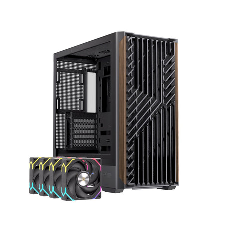 EAN 6977277360059 - Einarex EXCS-PL-800R-B carcasa de ordenador Midi Tower Negro imagen 2