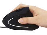 Ratón Vertical Sandberg Con Cable Usb Óptico 2400 Dpi