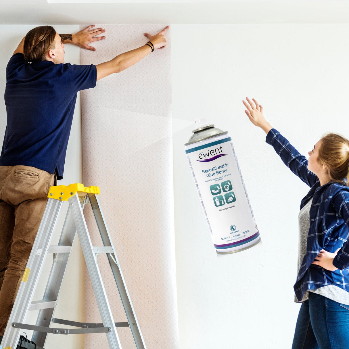 Ewent Spray De Pagamento Reposicionable Secado Rápido                       