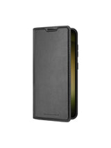 Dbramante1928 Bergen - Flip-Hlle Fr Mobiltelefon - Veganes Leder - Schwarz - Fr Samsung Galaxy S24