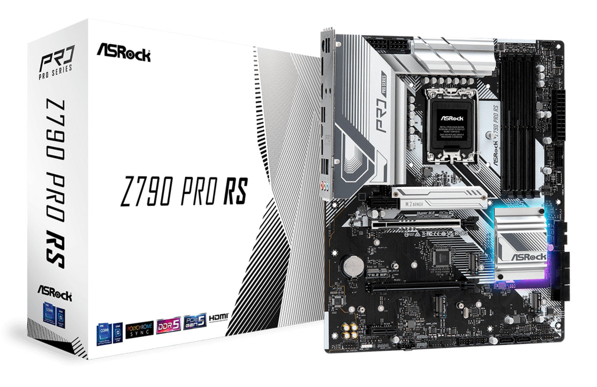 Placa Base Asrock Z790 Pro Rs Wifi  Atx Intel Ddr5 S1700 Retail